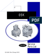 62-02460 - Rev - C - Manual de Peças, Compressor 05K