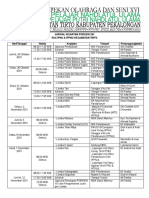 Jadwal TERBARU PORSENI XVI