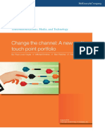 Change The Channel: A New Multi-Touch Point Portfolio: Telecommunications, Media, and Technology