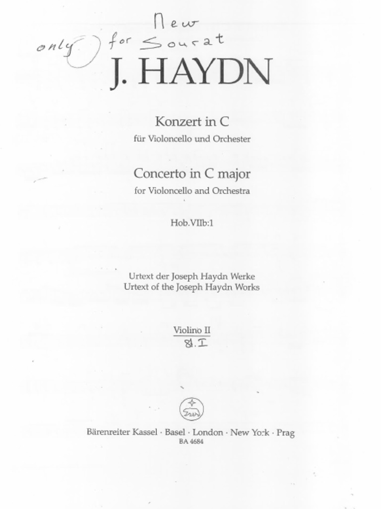 V2 Haydn | PDF