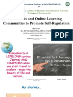 Contracts and Online Learning Communities To Promote Self-Regulation