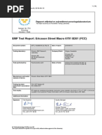 EMF Test Report: Ericsson Street Macro 6701 B261 (FCC) : Rapport Utfärdad Av Ackrediterat Provningslaboratorium