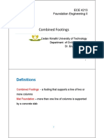 Design of Combined Foundations