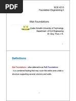 Design of Mat Foundation  