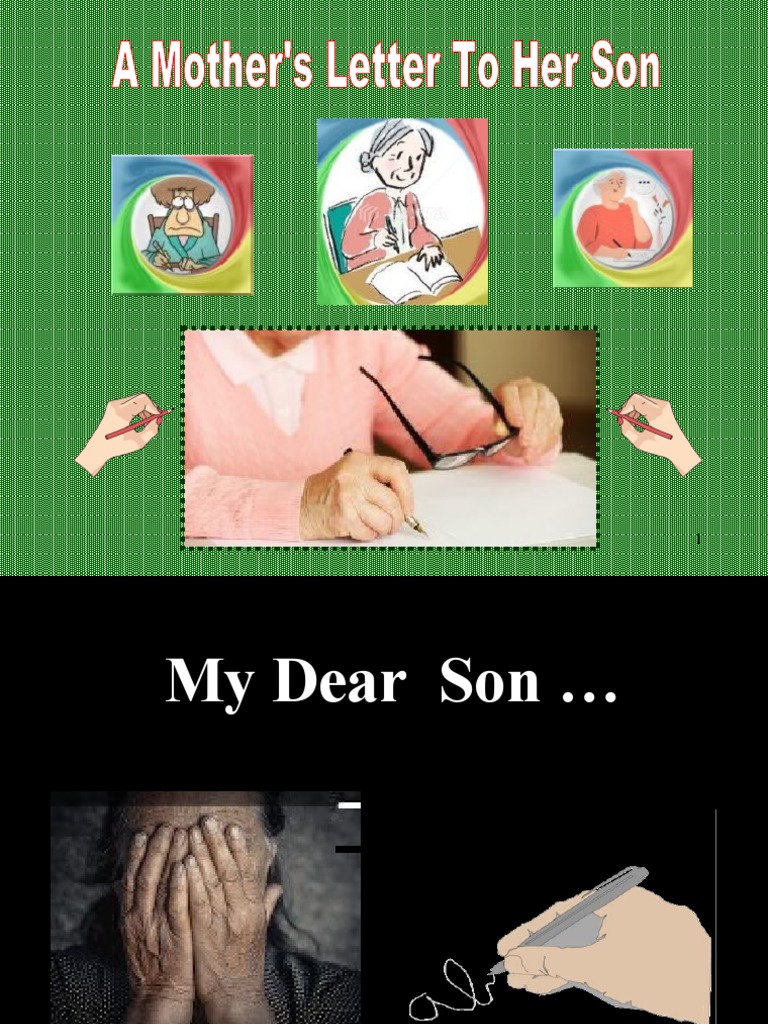 A Mother's Letter To Her Son PDF