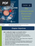 The Communications Process and Consumer Behavior