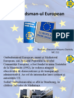 Ombudsman-ul European