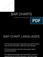 Bar Charts: Analysis and Languages