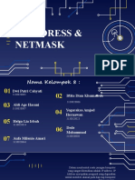 Id Address & Netmask - Kel.8
