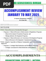 MGB Accomplishment Report