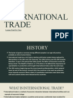International Trade: Lorenz Paul de Vera