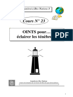 23 Oints Pour Éclairer Les Ténèbres