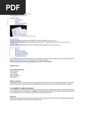 Resume
