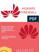Huawei Firewall