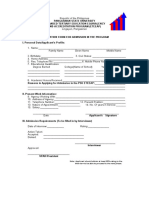 Eteeap Application Form Pangasinan State U