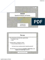 2021 - Lecture 8 - Spatial Analysis of Points - Slides
