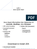 01 Java Quick Start