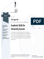 Academic Skills for University Success: Trần Ngọc Việt