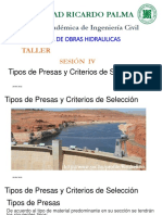 Tipos de Presa-Criterios Seleccion 2021-Ii