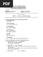 Sheet 3 Solution