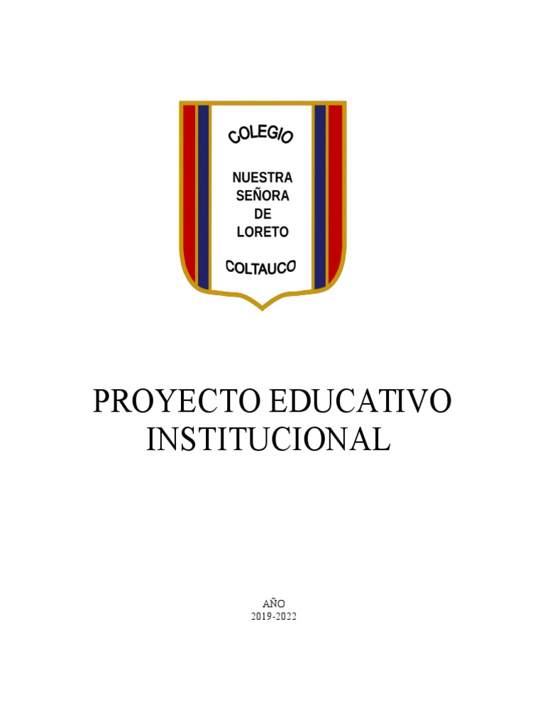 Proyecto Educativo 2389 | PDF | Plan de estudios | Salón de clases