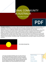 Aboriginal Community in Australia: Toma Mitev Vl-1 Grade