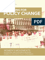 Mobilizing For Policy Change Womens Move