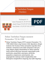 Presentasi Bahan Tambahan Pangan