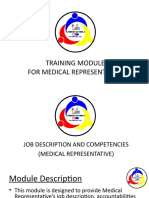 Medical Representative Training