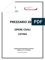 Listino Regione Calabria 2017 - Opere Civili