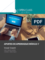 Voc - Apunte de Aprendizaje M7