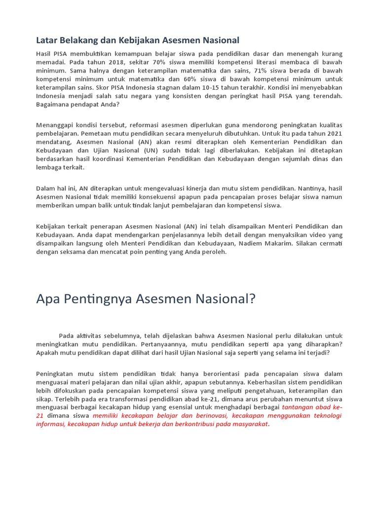 Diklat Akm Pdf