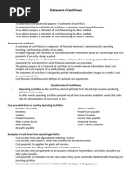 Statement of Cash Flows Word