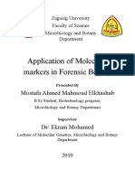 Application of Molecular Markers in Forensic Botany