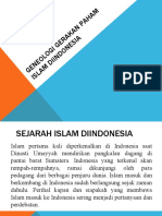 Geneologi Gerakan Paham Islam Diindonesia