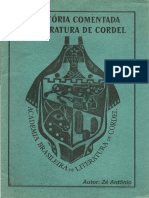 A História Comentada Da Literatura de Cordel