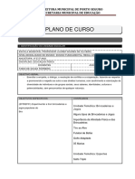 1. ED. FÍSICA - II BIMESTRE - PLANO DE CURSO