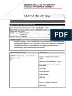 Ed. Física - Ii Bimestre - Plano de Curso