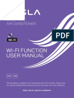 Wi-Fi Function User Manual: Split-Type Air Conditioner