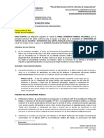 DISPOSICION DE ARCHIVO - CASO FISCAL N° 2170-2021 - VIOLENCIA FAMILIAR