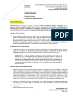 Disposicion de Archivo - Caso Fiscal #2170-2021 - Violencia Familiar