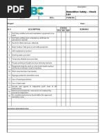 QA/Qc - Checklist Sewer Line | PDF