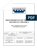 Procedimiento Trabajo Seguro Ceramica ARCOMET S.A.