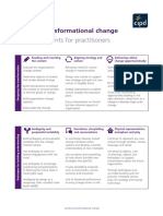 CIPD 2014 Transformational-Change - Key-Action-Points