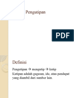 Ppt Teknik Pengutipan