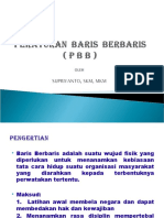 Peraturan Baris Berbaris