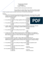 Problem Set in Power System 2