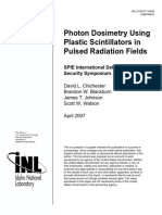 Photon Dosimetry Using Plastic Scintillator