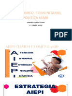 Presentación AIEPI COMUNITARIO POLITICA IAMII