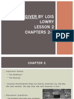 Giver Lesson 2